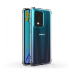 Θήκη Σιλικόνης Antishock | Samsung S20 Ultra Διάφανη - Image 2