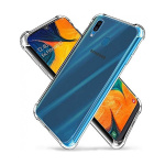 Θήκη Σιλικόνης Antishock για Samsung Galaxy A20 A205F/A30 A305F Χρώμα: Διάφανη