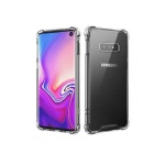 Θήκη Σιλικόνης Antishock για Samsung Galaxy S10 - Διάφανη
