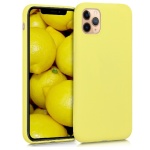 Θήκη Σιλικόνης Soft TPU Back Cover Για Iphone 11 Pro - Κίτρινο