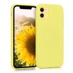 Θήκη Σιλικόνης Soft TPU Back Cover Για Iphone 11 - Κίτρινο