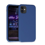 Θήκη Σιλικόνης Soft TPU Back Cover Για Iphone 11 - Μπλέ Σκούρο