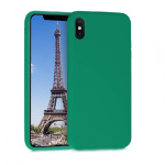 Θήκη Σιλικόνης Soft TPU Back Cover Για Iphone Xs Max Χρώμα: Πράσινο Σκούρο
