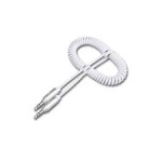 Earldom ET-AUX12 Καλώδιο Audio Jack 3.5 AUX 2M - Χρώμα: Ασημί – Λευκό