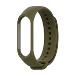 Λουράκι Σιλικόνης για Xiaomi (Mi Band 3/Mi Smart Band 4) – Xρώμα: Χακί