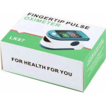 Οξύμετρο δακτύλου με οθόνη LED – Fingertip pulse oximeter, SpO2/Heart rate sensor LK87 - Image 2