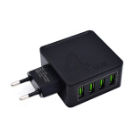 Φορτιστής Awei C-842 4xUSB 4.0A (Μαύρο)